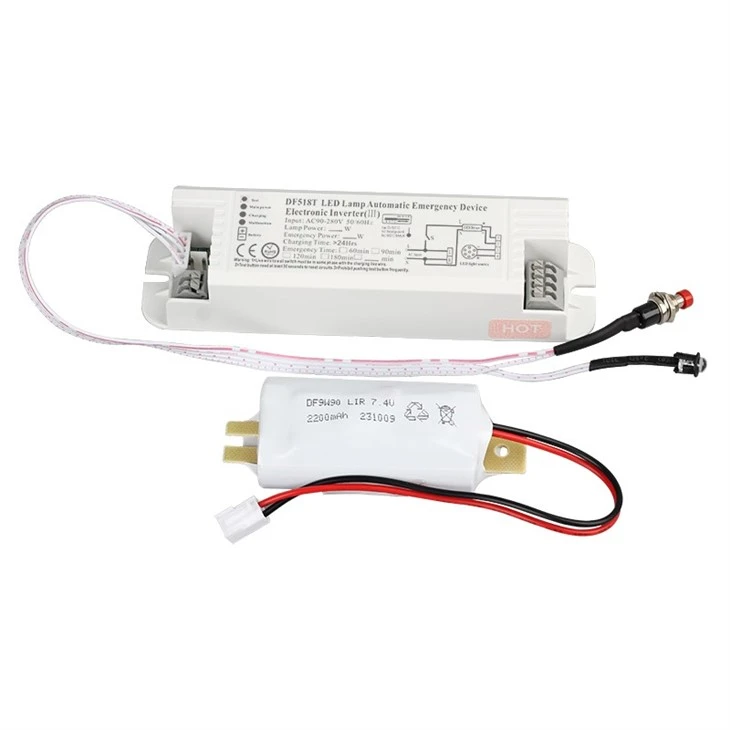DF518T Λάμπα LED Αυτόματη Συσκευή Έκτακτης Ανάγκης