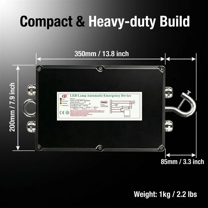 518H150 200W IP65 EM BOX (5)