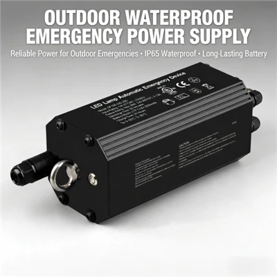 DF168-30D LED Emergency Driver για 100-300W UFO High Bay Lights IP65 Waterproof